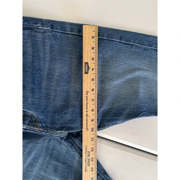 Levis 501T Jeans Blue Button Fly True 30x28‎ Modern Big - Pre Shrunk Extra Slim - Picture 8 of 11